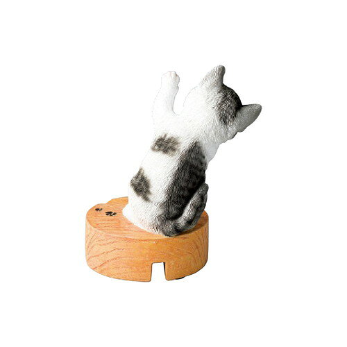 【送料無料・包装無料・のし無料】紅石 スマホスタンド サバ白猫 QY-218(サバ白猫)(B5) [2]