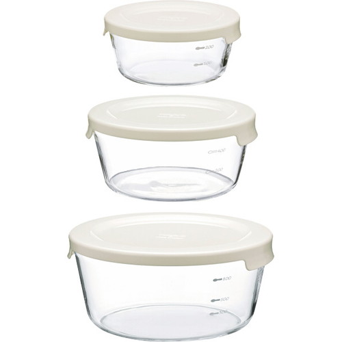 �ڥ��ե��������Τ���̵���ۥϥꥪ ��Ǯ���饹����¸�ƴ� ��3�ĥ��å� ���եۥ磻�� MST3018OW(A5)