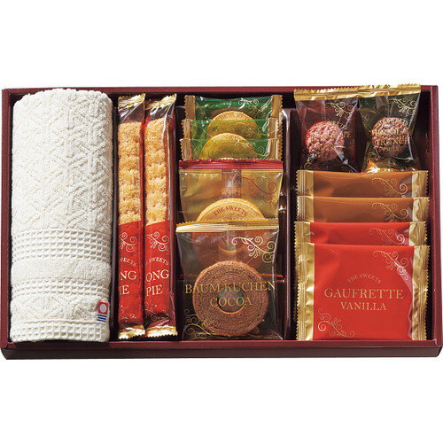 【送料無料・包装無料・のし無料】スイーツアソート+S 今治タオル組合せギフト ZSA-25TAR(A3)