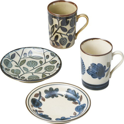 【ギフト包装・のし紙無料】クラシコ ペアプレートマグ 04719(B5)