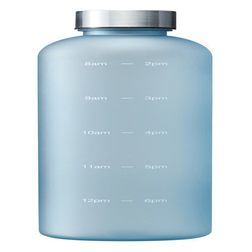【ギフト包装・のし紙無料】クリアタイム リマインダーボトル1.0L アイスブルー RH-1652(A4)