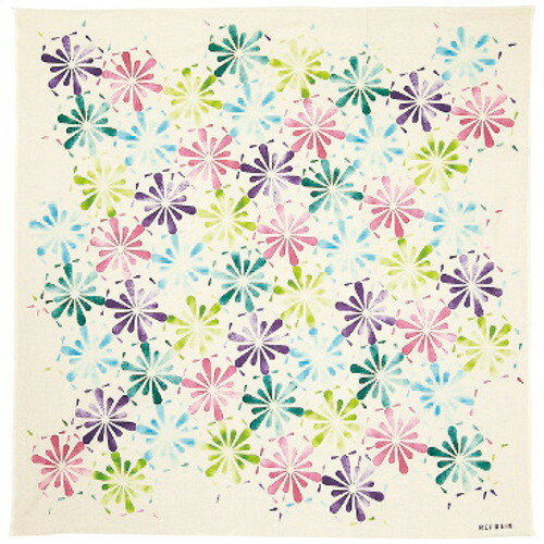 【送料無料・包装無料・のし無料】三陽商事 撥水ふろしき 053404(万華鏡)(B4)