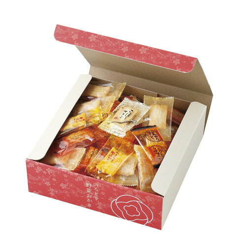 Set, Assortment - 【送料無料・包装無料・のし無料】いろどり野菜おかき IR-1M(B5)