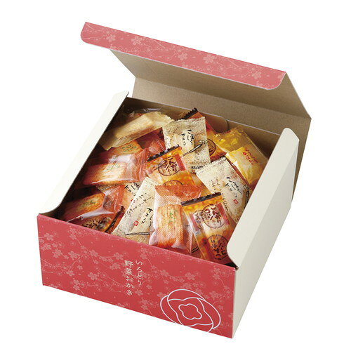 【送料無料・包装無料・のし無料】いろどり野菜おかき IR-3M(B5)