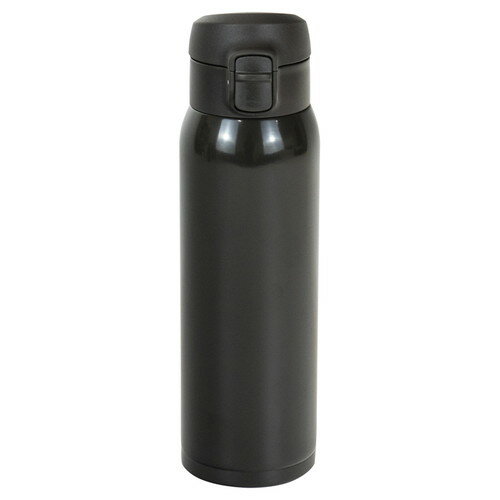 【送料無料・包装無料・のし無料】モテコ ワンタッチ栓マグボトル500ml ブラック RH-1676(A5)