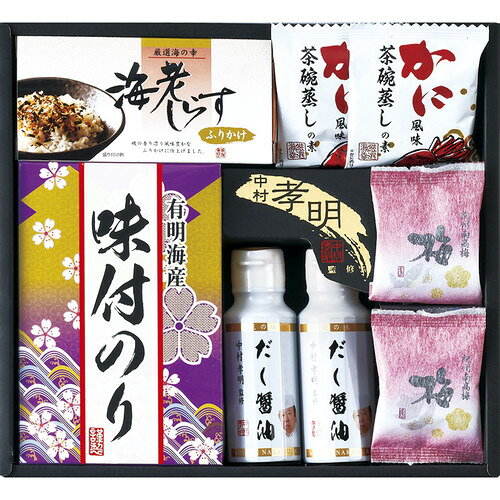 【送料無料・包装無料・のし無料】中村孝明監修 調味料&和のアソートギフト NMR-DO(A4) taps-10277810 激安ショップE・T・M パッケージ画像