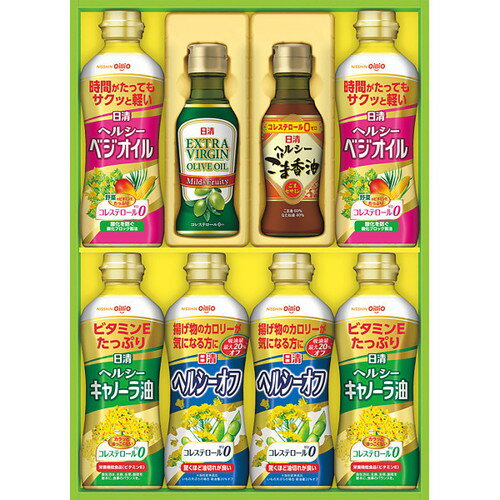 【ギフト包装・のし紙無料】日清 オイルバラエティギフト OV-40A(A3)