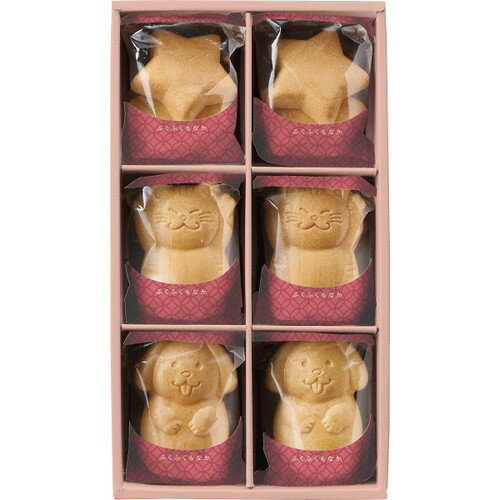 【ギフト包装・のし紙無料】菓匠八 ふくふくもなか(6個) HFM18(A4)