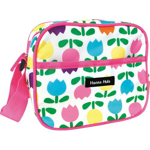【送料無料・包装無料・のし無料】ハンナフラ キッズ ショルダーバッグ ホワイトチューリップ CKSH-TU02(B5)