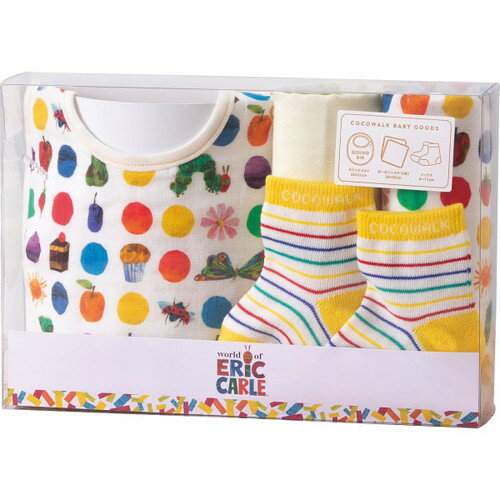 【送料無料・包装無料・のし無料】ソックスギフトボックス(はらぺこあおむし) ドット R-231005(B5)