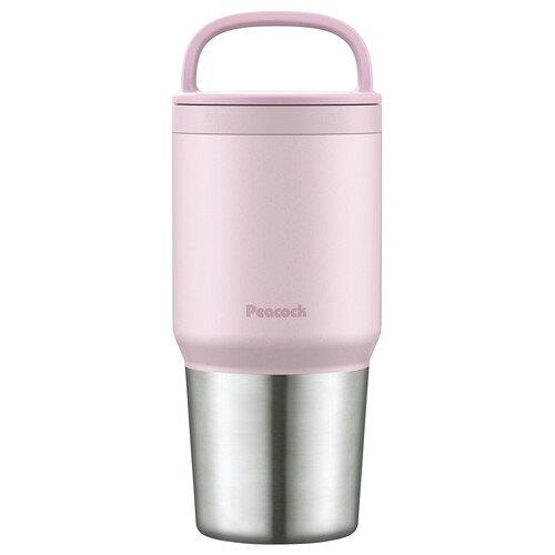 【ギフト包装・のし紙無料】ピーコック スクリューマグボトル600ml パウダーピンク...