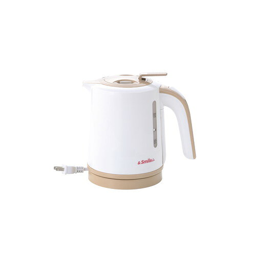 Rakuten - 【ギフト包装・のし紙無料】&smile 倒れてもこぼれにくい電気ケトル1.0L AS-100(A5)