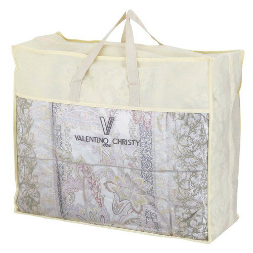 【送料無料・包装無料・のし無料】ヴァレンティノ・クリスティー 羽毛ふとんバッグ入り VCF-420-7(A3)