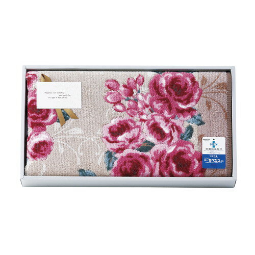 【ギフト包装・のし紙無料】ローズ バスマット ピンク 094554PI(A3)(3.0)