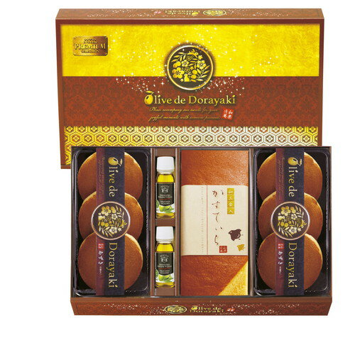 【送料無料・包装無料・のし無料】和菓匠菴 「オリーブ de どら焼き」Premium NODE-CB54(A4)