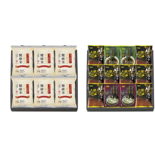 Other - 【送料無料・包装無料・のし無料】千莉菴 からだにやさしさ＋ 国産フリーズドライ ほうおうスープ 「金賞健康米」セット FD2SR-0605(A4)