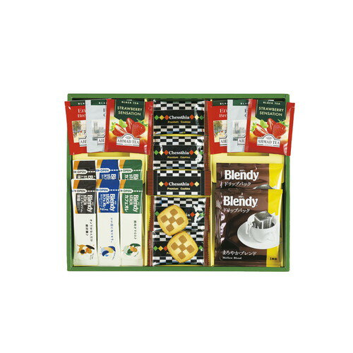 【送料無料・包装無料・のし無料】プレミアムギフト クッキー・コーヒー・紅茶 CC-20(A4)