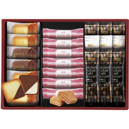 【送料無料・包装無料・のし無料】はかたあまおう苺チョコサンド・菓子詰合せ AS-310N(A4)