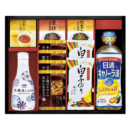 【送料無料・包装無料・のし無料】ヤマサ鮮度しょうゆ&フリーズドライ バラエティセット CR-40(B4)