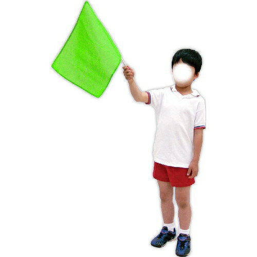 アーテック 小旗 蛍光グリーン