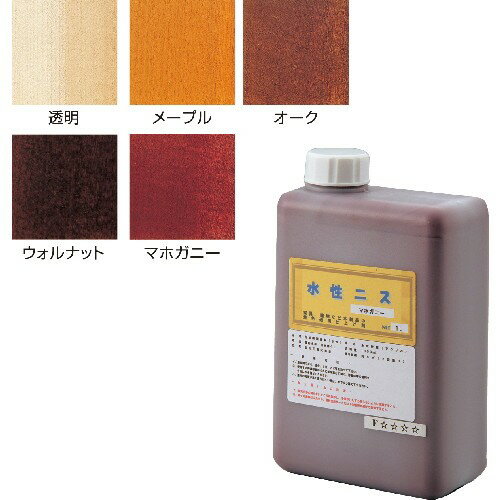アーテック 水性カラーニス(ウォルナット)1L