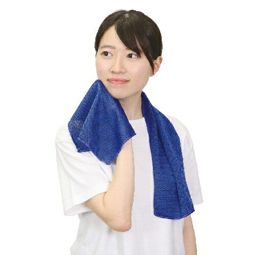 アーテック 冷感タオル ブルー