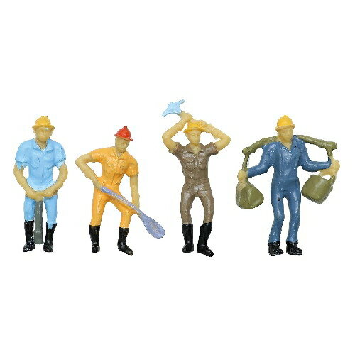 アーテック ジオラマ模型 工事現場の人 1/42 10個組 アーテック ジオラマ模型 工事現場の人 1/42 10個組