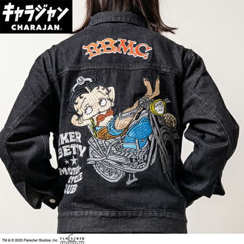 丸眞(マルシン) ジージャン (M) ベティー ブープ ベティー ブープTMヴィンテージバイカー 男女兼用 キャラクター 3485012800　キャラジ..