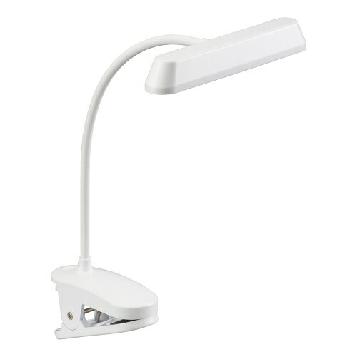 Base Types - OHM オーム電機 クリップライト 3段階調色 USB電源 470ルーメン ホワイト LTC-LD02RK-W 新生活 卓上ライト
