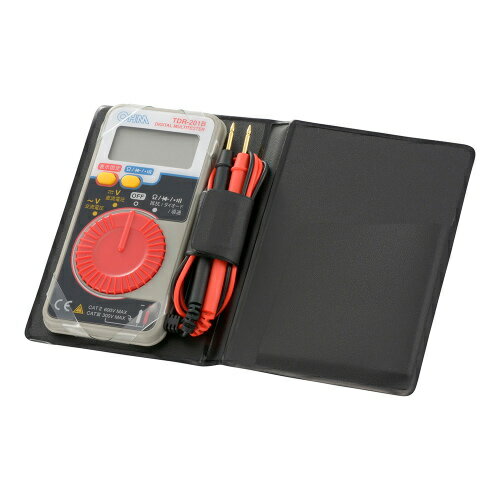 Rakuten - OHM オーム電機 デジタルマルチテスター 手帳型ケース付 TDR-201B