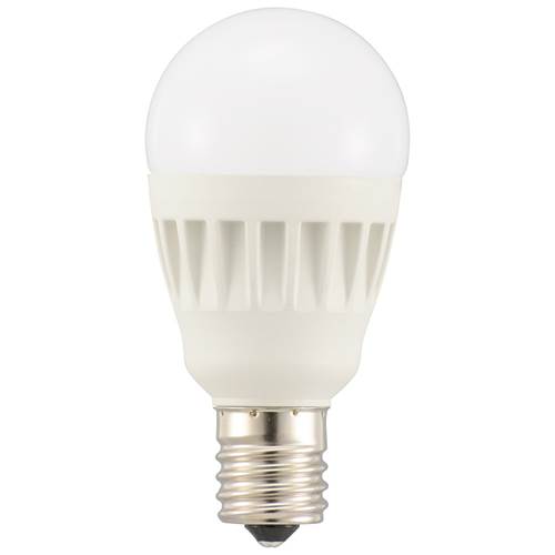 激安ショップE・T・MのOHM オーム電機　LED電球 小形（60形相当/780lm/電球色/E17/広配光200°/密閉器具対応/断熱材施工器具対応） LDA6L-G-E17 IS51｜アングル2