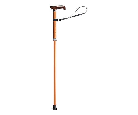 ステッキ　かるケイン　柿茶・L　4580274450825