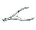 小型ニッパ式爪切り 直刃 全長130mm NAIL-LH 4977530550366(4)