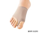 ソルボ 外反母趾サポーター 左足用Mベージュ 23.5~25.0cm 4961928635414(4)