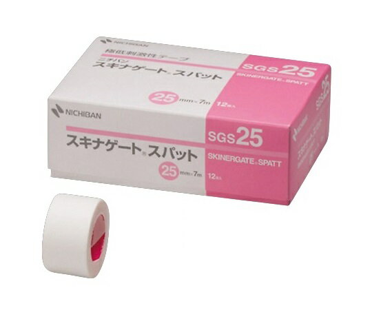 ニチバン サージカルテープ スキナゲート スパット 25mm×7m　SGS25　4987167063108