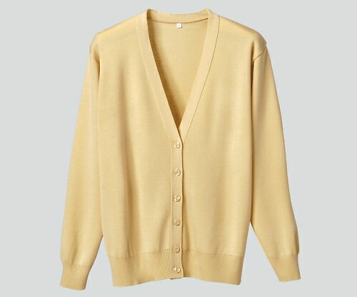 長袖カーディガンD1001　イエローLL　4571249980607