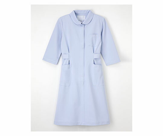 ナースウェアHO1916　七分袖ブルーM　4545516045733