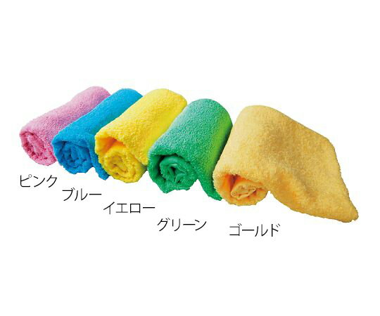 乐天商城 - 業務用カラータオル　イエロー 340×850mm　12枚入　RA200C(目付200)
