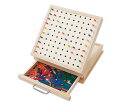 リハビリ用品 4段階角度調節付きペグボード 5100168(4)