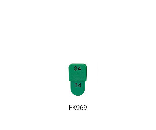 型番：KF969-2連番：1〜50色：緑入数：1組(50枚入)材質：スチロールサイズ：(親札)50×49mm・(子札)60×40mm　