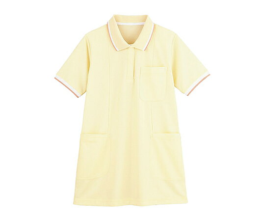 半袖ロングポロシャツ　レディース　クリーム　M 　4932309628066