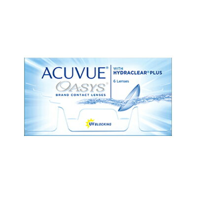 アキュビューオアシス 2週間使い捨てコンタクトレンズ 6枚入 1箱(2week 2ウィーク ツーウィーク 2WEEK ACUVUE OASYS アキビュー)
