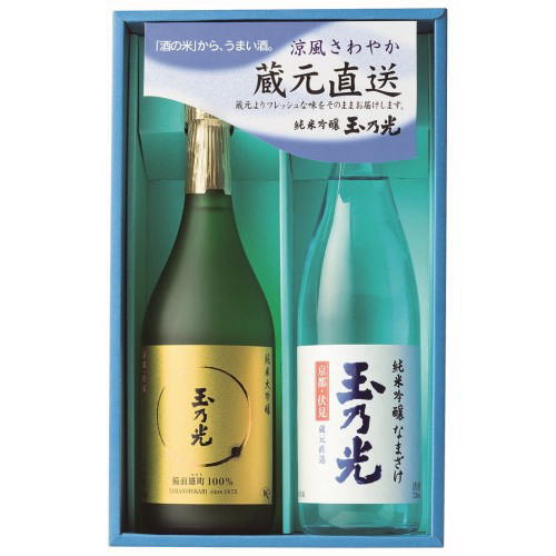 蔵元直送 【蔵元直送】玉乃光（京都）日本酒 純米吟醸　蔵元直送ギフト KTO-40