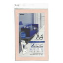 ナカバヤシ Vカットペーパースタンド 差込式 A4 ピンク VPS-A4-P
