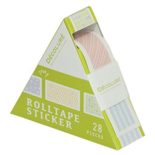 ナカバヤシ　ロールテープステッカー　パターン　RTPS-101-6