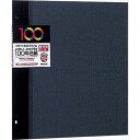ナカバヤシ 100年台紙フリー替台紙 ビス式用 デミサイズ ブラック アH-DFR-5-D