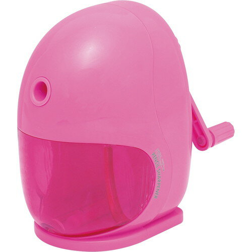 ナカバヤシ　手動鉛筆削りき 入園祝い 卒園祝い 記念品にも　ピンク　DPS-H201P