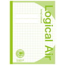 ナカバヤシ ロジカルエアー方眼5ミリB5/30枚/グリーン HB5-H502-G