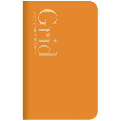 ナカバヤシ　プライム・グリッド2．5・A6－2オレンジ　NA601-2