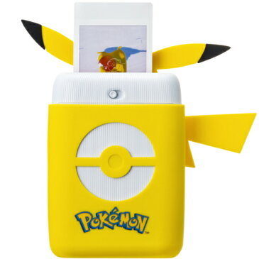 【フィルム100枚セット】富士フィルム INS MINI LINK NS POKEMON キャラチェキ ピカチュウデザインシリコンケースセット スマホプリンターリンクフィルム100枚付き